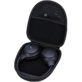 Lebakort Hard Case Compatible with TOZO HT2 / BERIBES WH202A / Uliptz WH203A / KVIDIO WH201A / Picun B8 / RUNOLIM RUWH301AB-US3 Hybrid Active Noise Cancelling Headphones (Black Case)