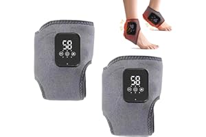 Foot Renew Triple Method Massager, Heated Foot & Ankle Wrap, Wireless Triple Technology Foot Massager Ankle,Designed To Provi