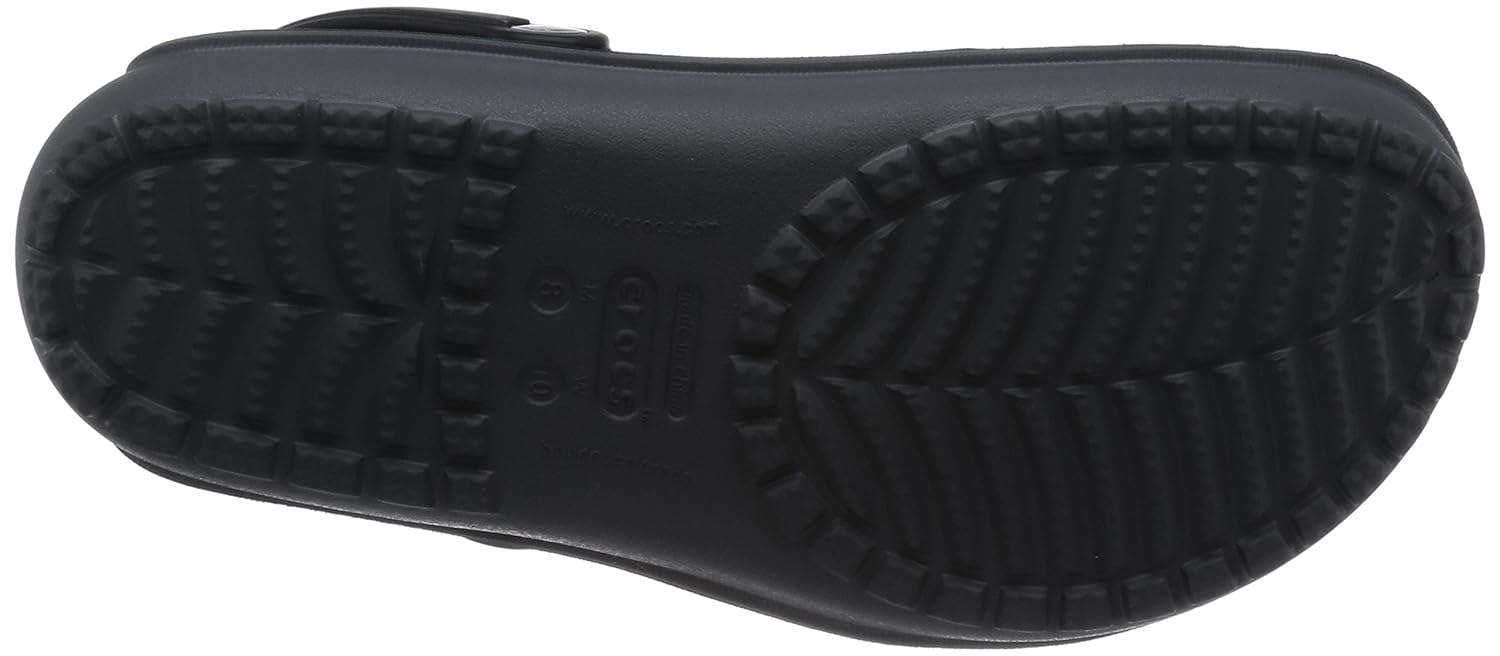 crocs unisex duet wave rubber clogs and mules