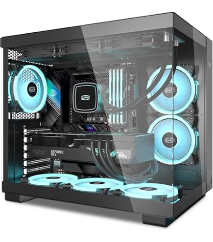 Amazon.com: PCCOOLER CPS C3D310 Airflow M-ATX PC Case Mid Tower