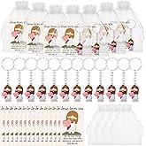 CraftyDream 10 Sets Valentines Mini Jesus Figures Bulk Pocket Jesus Prayer Keychains Christian Cards for Religious God Gifts