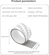 Zceplem Screen Repair Tape Fiberglass Mesh for Holes Tears Window Door Patio RV view 6