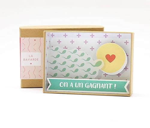 Carte Annonce De Grossesse Surprise Papa Et Grands Parents Diorama Amazon Fr Handmade