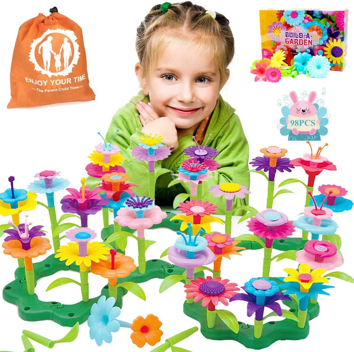 flower building toy set