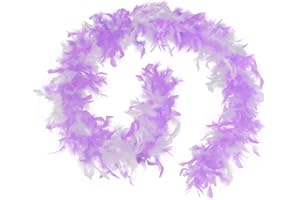 Handy Lidy 72" Long Thin Weight Turkey Chandelle Boa Women Adult Feather Boas