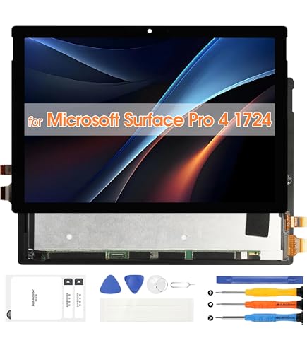 Amazon.com: for Microsoft Surface Pro 4 1724 Screen Replacement