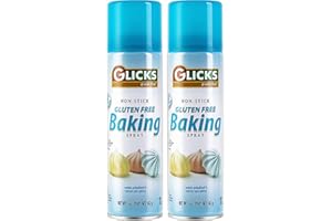 Glicks Gluten Free Baking Spray Oil, 5 oz (2 Pack) | Non Stick Cooking Oil Spray | Kosher (including Passover)