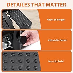 Sweetcrispy Mini Stair Steppers with Resistance