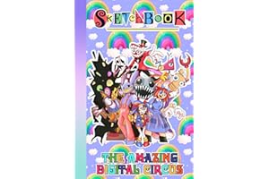 Amazing Digital's Circus SketchBook for Fan Teen Men Women Kid: A Cool Notebook for Sketching and Note | Thick 110 Pages Blan