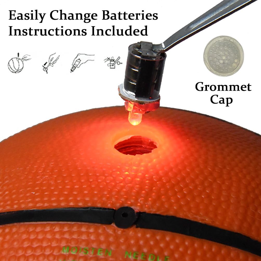 GlowCity Light Up Basketball-Uses Two High Bright LED's (Official Size and Weight): Toys & Games