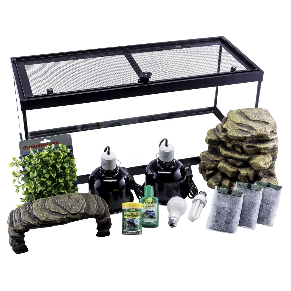 Tetra Deluxe Aquatic Turtle Kit, 20Gallon, 30 x 12 x 12Inches eBay