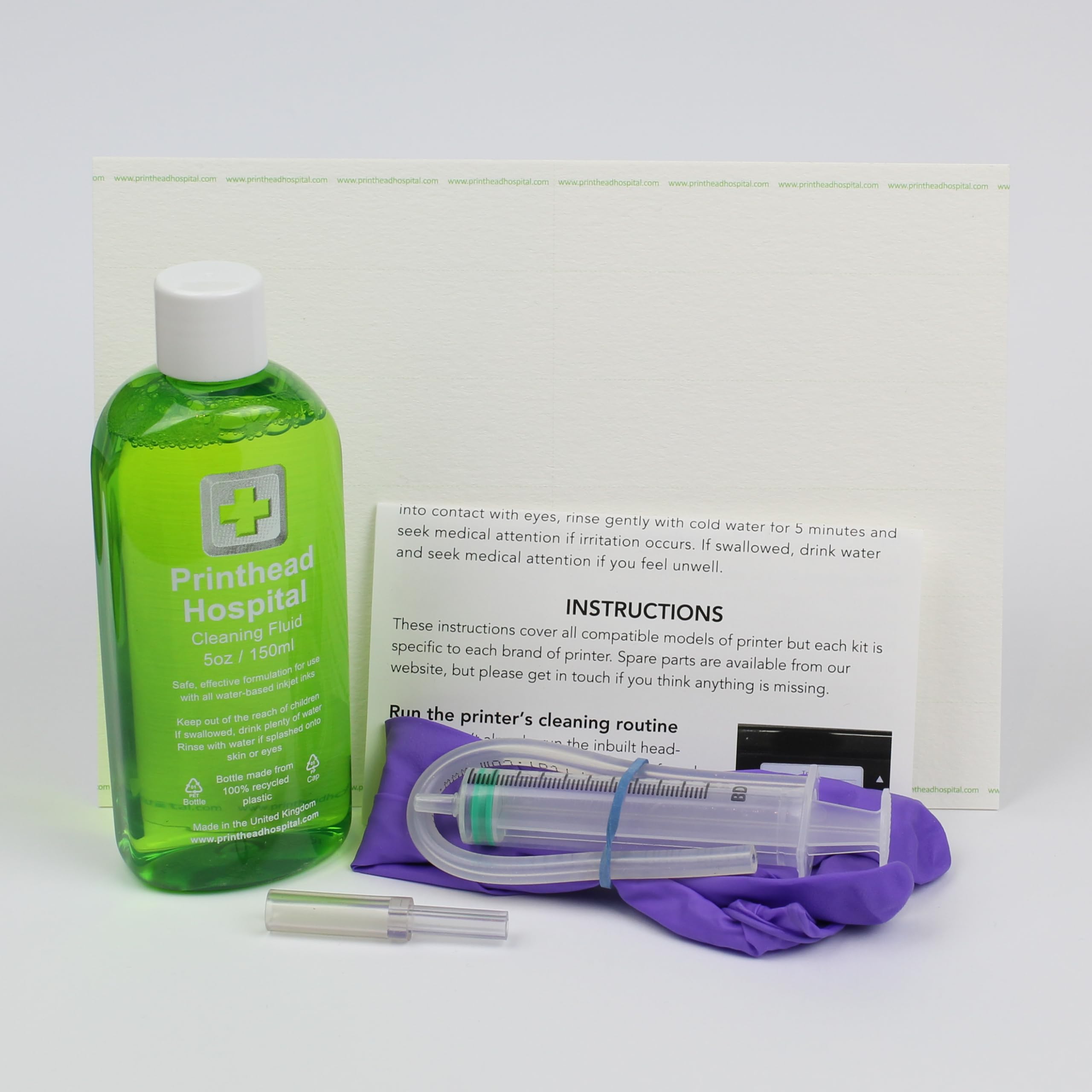 Printhead Hospital cleaning kit for Brother MFC DCP and INKvestment inkjet printers - 150ml