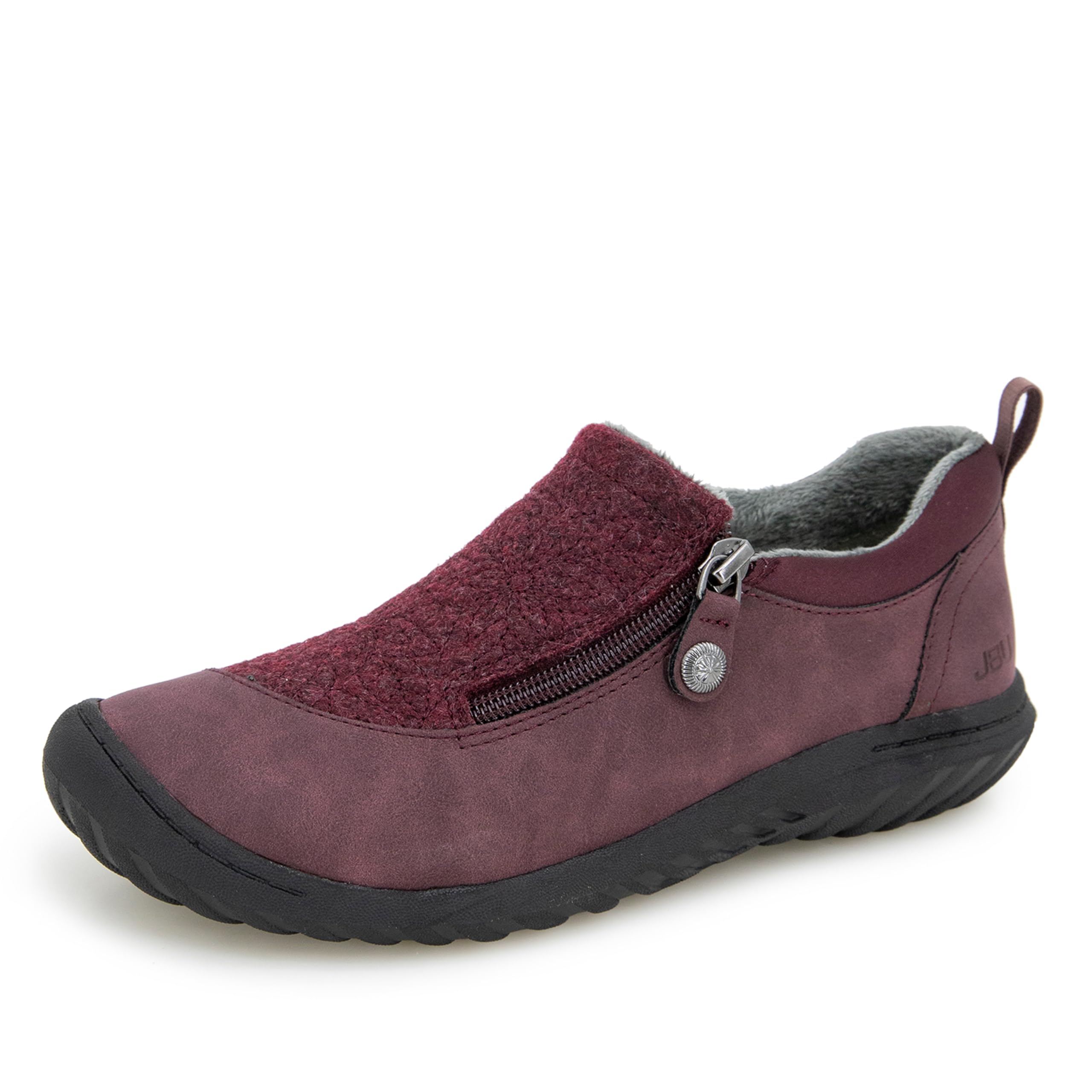 JBU Women’s Elodie Comfort Casual Side Zipper Dress Shoe