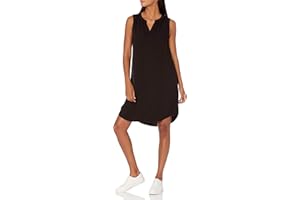 Amazon Essentials Women's Sleeveless Woven Shift Dress