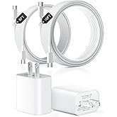 for iPhone 17 16 15 Charger, 20W USB C Fast Charger Block with USB C Nylon Braided Cable for iPhone 17 16 15/Pro/Pro Max/Plus