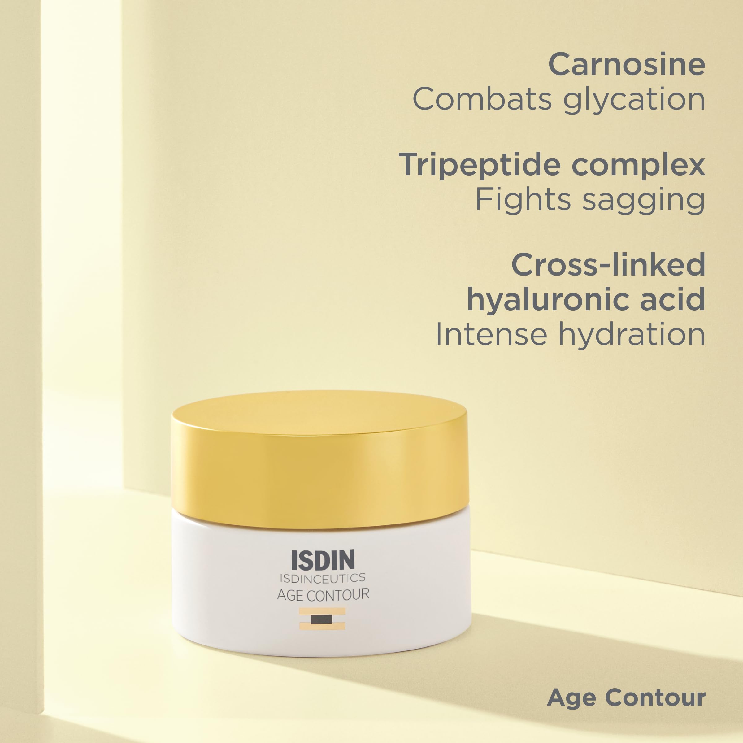 Isdinceutics Age Contour Firming and Rejuvenating Cream - Face Moisturizer with Niacinamide. Visibly Reduces Wrinkles, 18.1 OZ.
