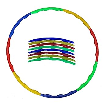 Haya Enterprises Kids Weighted Childrens Hula Hoop , Great for Exercise, Dance, Fitness and Fun
