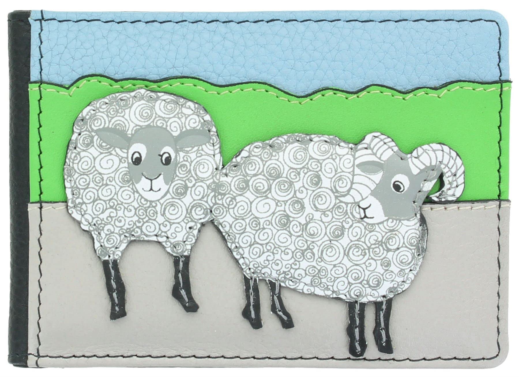 Mala Leather Woolpack Collection Leather Credit Card Holder RFID 663_59 Black