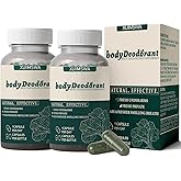 2PCS Body Deodorizing Supplement, Body Deodorant Supplement,Body Deodorant Capsules,Chlorophyll Capsule for Fresh Breath & Gut Detox 90 Capsules (2pcs)