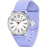 TKIIOER Nurse Watch for Nurse Medical Professionals Students Women Men, 50M Waterproof 12/24 Hour Military Time Luminous Easy Read Dial, Second Hand Watch for Nursing
