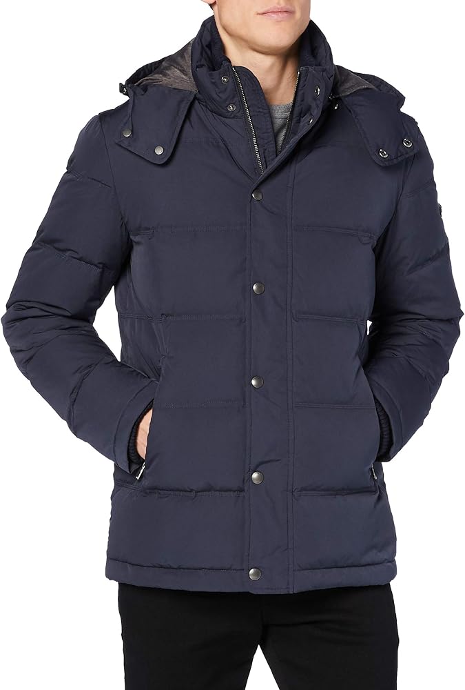 trench coat with detachable liner & hood