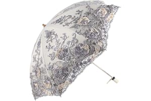 Honeystore Flower Lace Parasols for Wedding Party Lace Bridal Umbrella