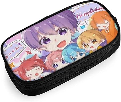 Amazon 人気のアニメ 筆箱 ペンケース For Strawberry Prince莉犬 るぅと ころん さとみ ジェル ななもり ペンケース 可愛い For すとぷり 文房具袋 鉛筆バッグ 革 ポーチ ペン入れ 大容量 学生用 かわいい シンプル 化粧ポーチ 文具 プレゼント 贈り物 ギフト学校 通学