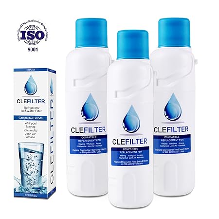 clefilter Whirlpool w10413645 a nevera filtro de agua, 200 litros ...