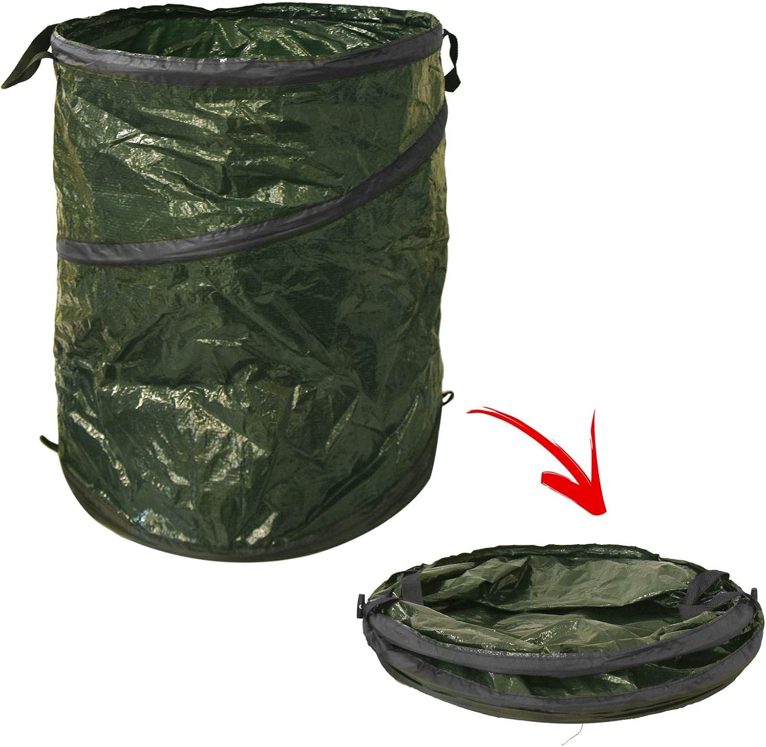 ASAB Heavy Duty Pop Up Garden Waste Bin Allotment Tidy Bag Strong