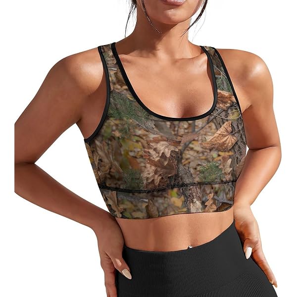 Women's 3 Pack Seamless Comfortable Sports Bra With Removable Pads - Black &Whit
