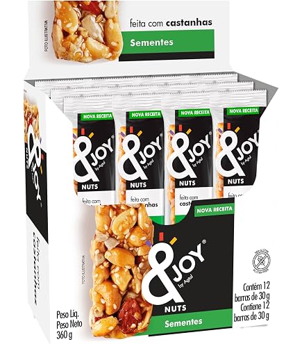 03 Cx Barra Mixed Nuts &joy Agtal Cereal Amendoas Classica (36
