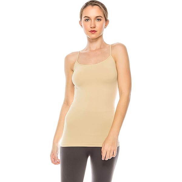 トップス THIN CODE CAMISOLE skinnytees the diet you wear Women's Skinny Cami, Apple, One