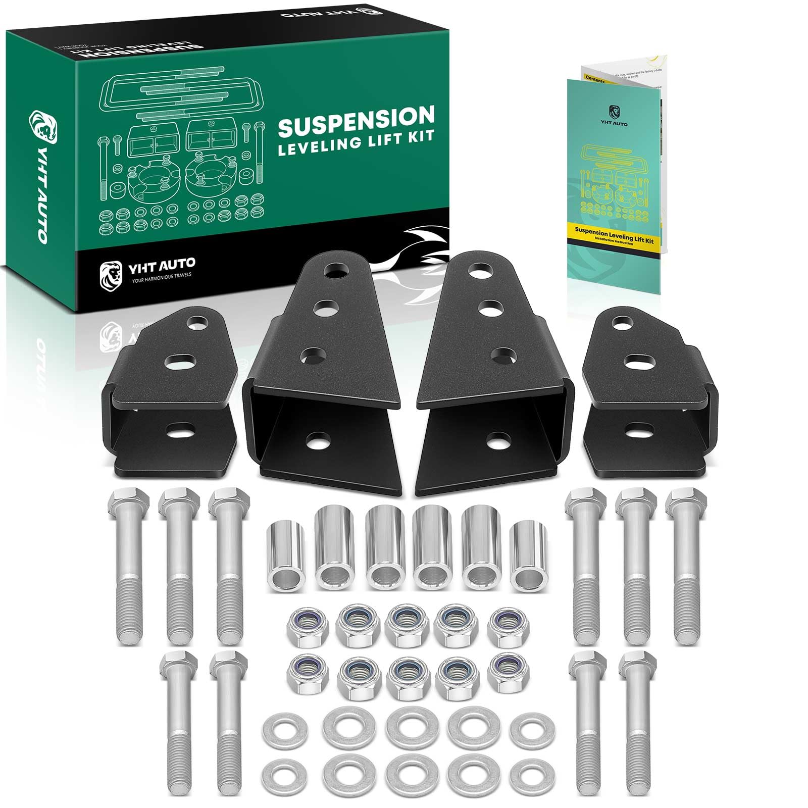 Photo 1 of YHTAUTO 2 Inch Front & 2 Inch Rear UTV Full Leveling Lift Kit Fits Kawasaki Teryx/Teryx4 750 2012-2013, 800 2015-2022 | Raise the Front & Rear By 2 Inch | 4PCS Suspension Leveling Kit w/Hardware