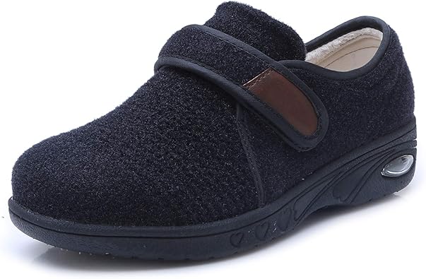 women's wide slippers