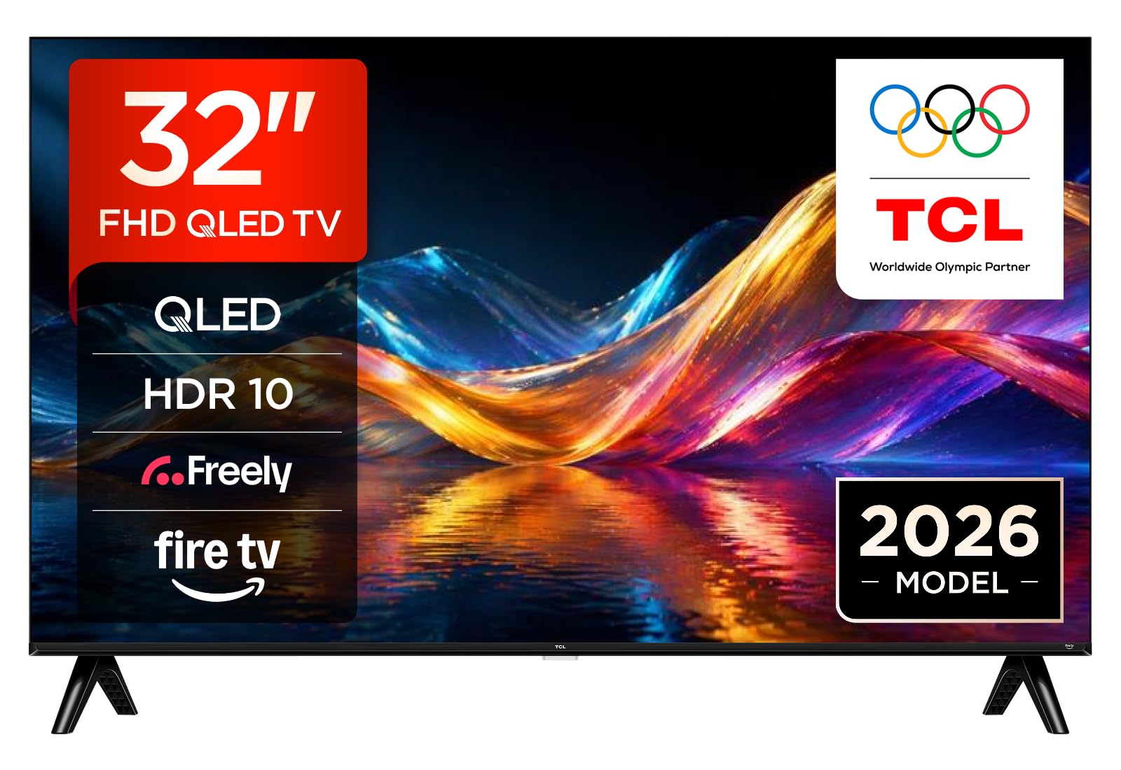 TCL 32V5D-UK 32 Inch Full HD QLED HDR Sm...