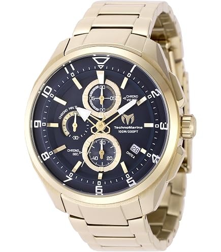 NEW✨ TechnoMarine Ocean Quantum Women\'s Watch - 36mm, Gold (TM-318110) TechnoMarine OCEAN - QUANTUM TM-318110 Women main image 4