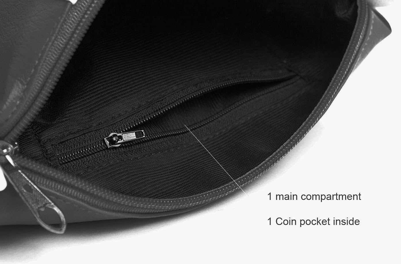 mammon women's sling bag(3-jhlr-blc,black)