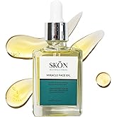 Skön Miracle Face Oil – 30ml Fast Absorbing Natural Serum with 22 Plant-Based Oils | Vegan Botanical Facial Oil for Glowing, Dewy & Smooth Skin | Lightweight Daily Moisturizer & Hydrating Face Serum