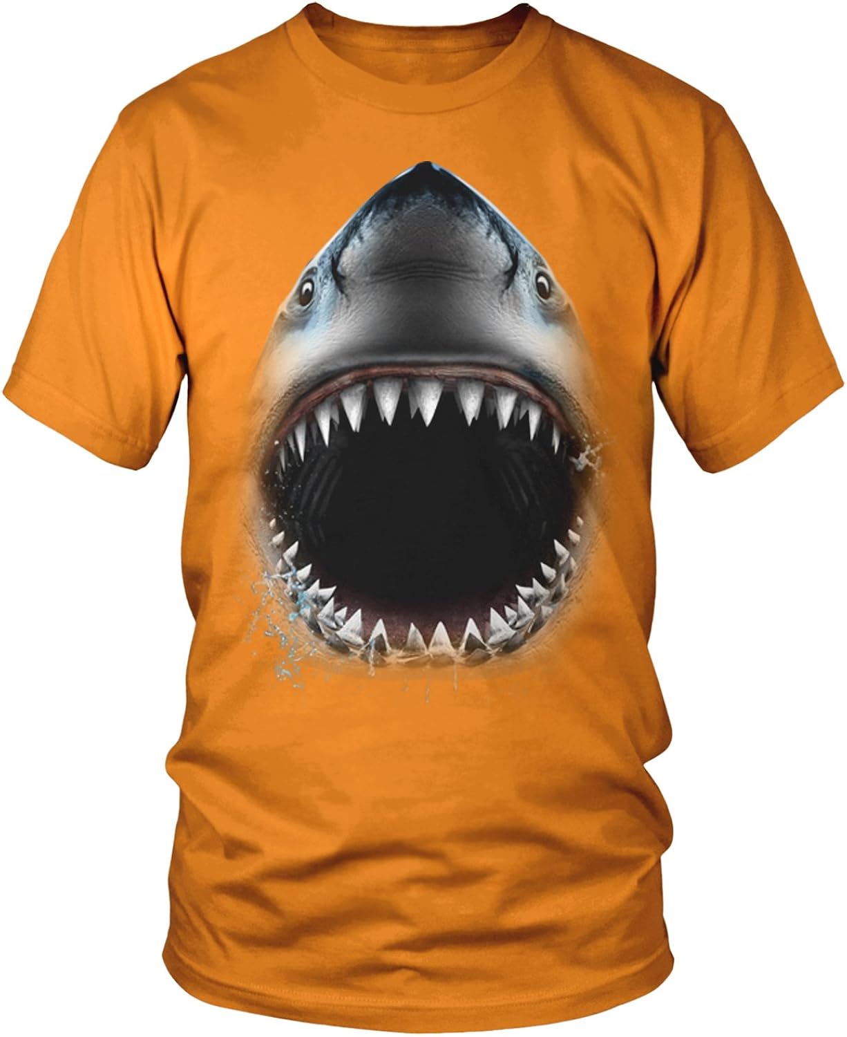Amdesco Great White Shark Bite, Shark Face Jaw Men's T-Shirt