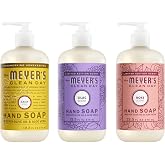Mrs. MEYER'S CLEAN DAY Hand Soap 12.5 Fl Oz New Spring Scent Variety Pack (Lilac + Daisy + Rose)