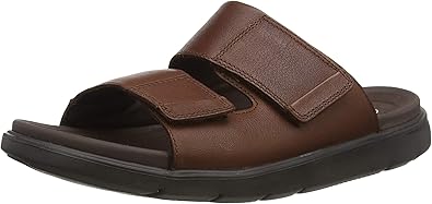 clarks closed toe leather sandals