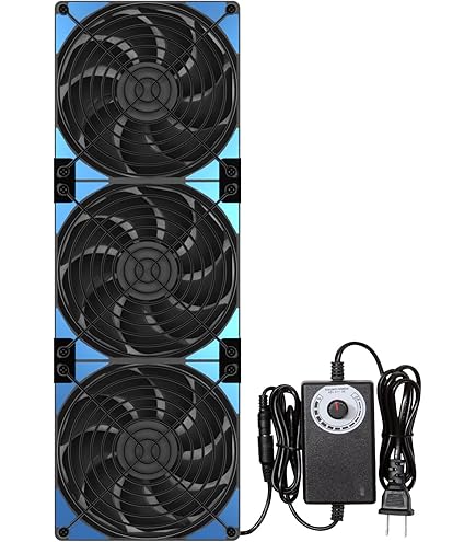 DELTA ELECTRONICS Fan Cage Handle Grade A PFR0912XHE With 4 Fans Works