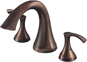 Danze Antioch Tumbled Bronze High Volume Roman tub Filler Faucet w