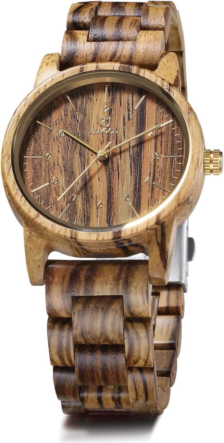 Think Creative L.E.A. Zebrawood Wristwatch