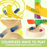 Joyin 236Pcs Glowing Marble Run with Motorized Elevator Toy Set 7+ STEM view 6