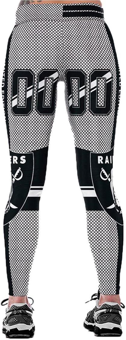 COCOLEGGINGS Women's Digital Print Stretchy Ankle Elastic Tights Leggings: Clothing