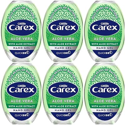 Family Pocket Pack of Six 6 x 50g Carex Anti Uganda | Ubuy