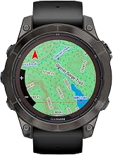 Garmin Fenix 7 Pro Sapphire Solar 47mm Gray/Black Band Smartwatch view 9