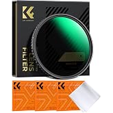 K&amp;F CONCEPT 49mm Variable ND Filter ND2-ND32 (1-5 Stops) No X Cross | High-Definition Waterproof Adjustable Neutral Density Filter with 28 Multi-Layer Coatings (Nano-X Series) FN712