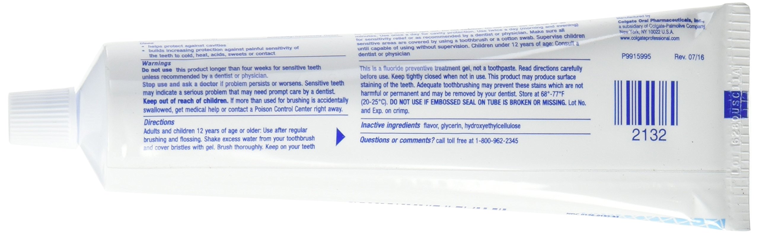 Colgate, PPAX1176035, GelKam Fluoride Preventive Treatment, Gel Mint